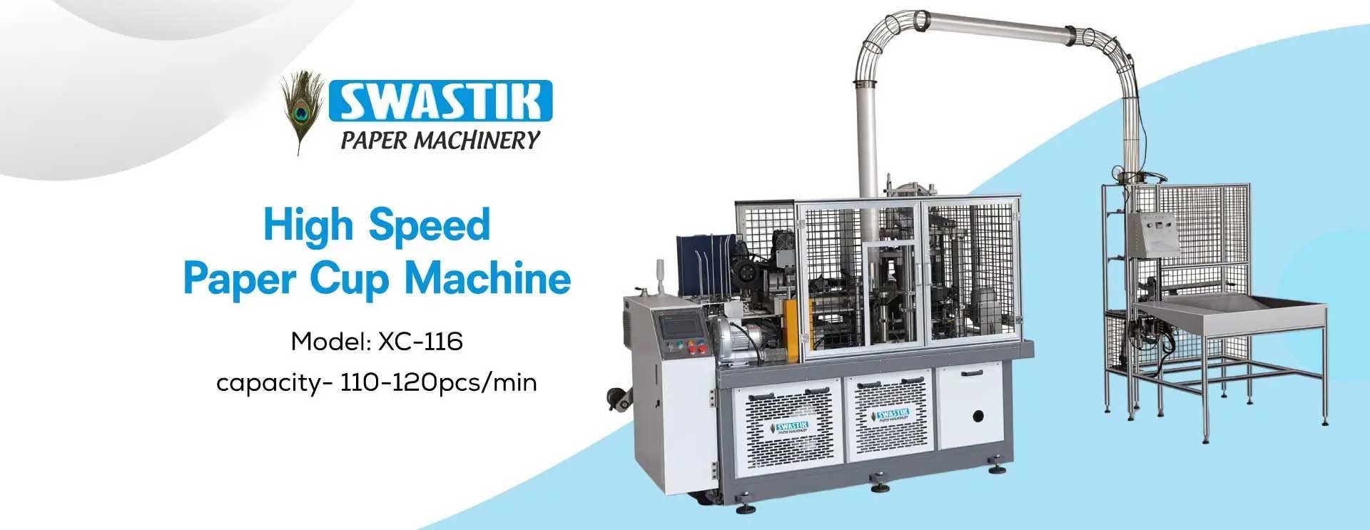 High Speed Paper Cup Machine Manufacturers in Uttar Pradesh